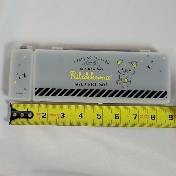 NWOT Rilakkuma Hard Cover Pencil Brush Case - Picture 7 of 10